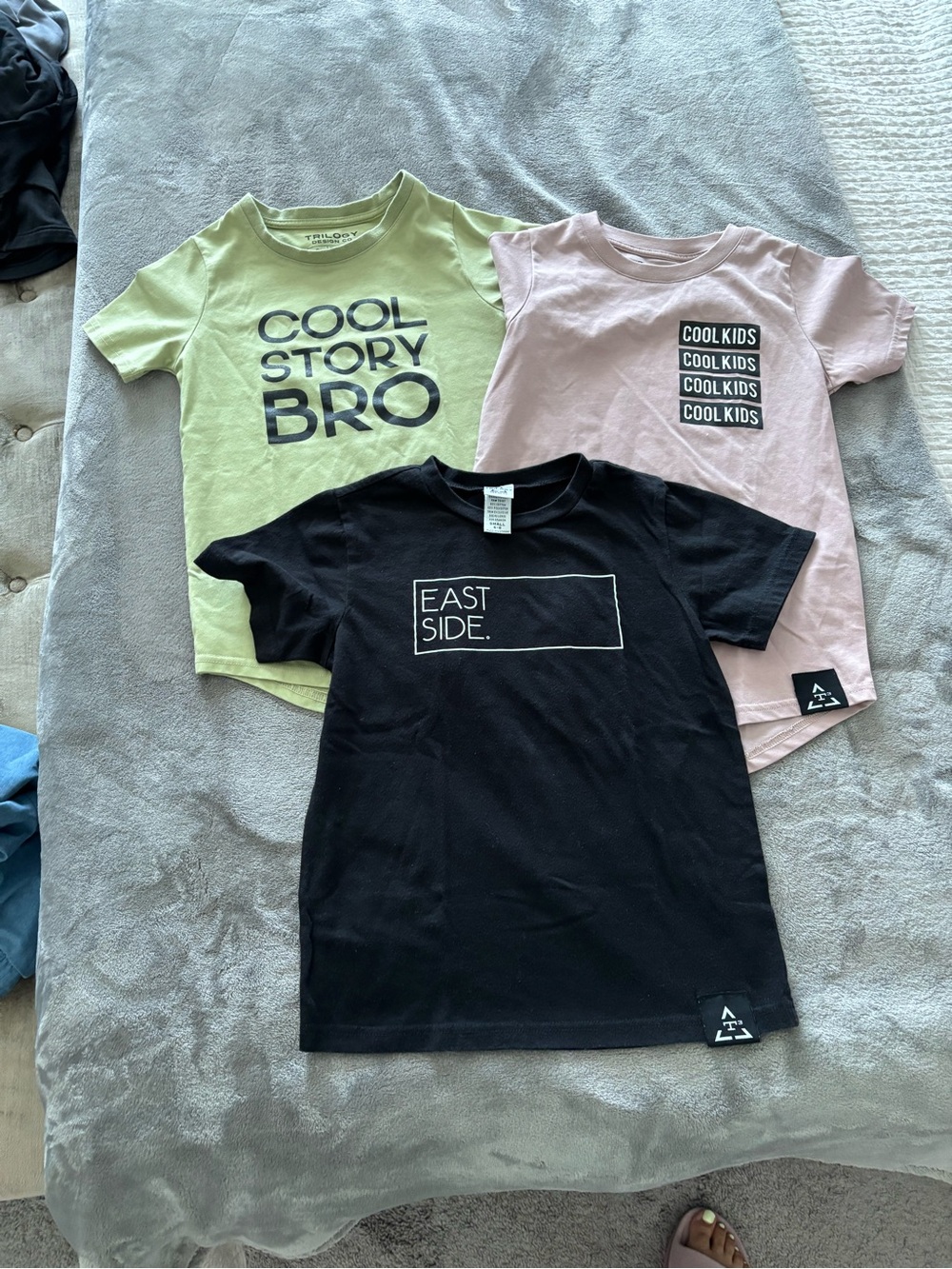 Boys Trilogy Design T-Shirt Bundle - Size 6